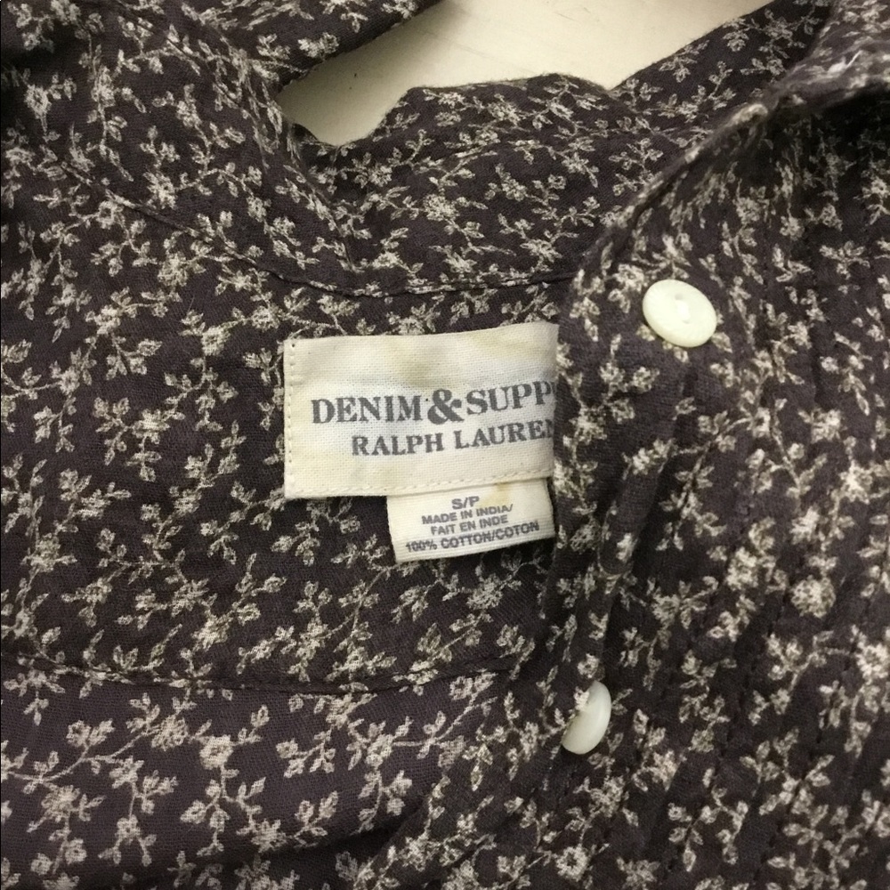 Ralph Lauren floral boho top small - Picture 4 of 4
